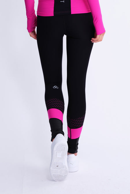 Empower On-Ice Leggings in Fuchsia