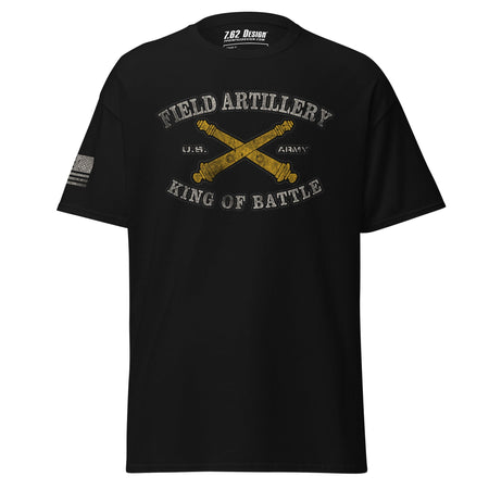 U.S. Army Field Artillery King of Battle Vintage Men&#39;s Tee