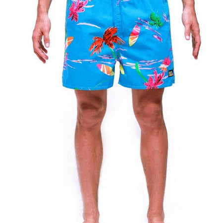 Catch Surf Perfect 10 Trunk- 15.5in Paradise Blue Boardshorts