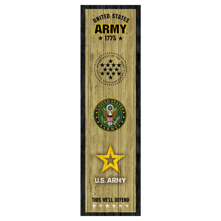 Army Heritage 10 x 35 inch Sign