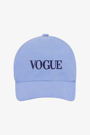 Gorra VOGUE Azul cielo con logo bordado