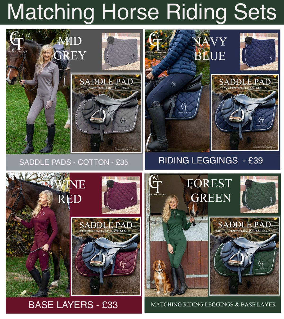 Shop Matchy Sets at CT Equine Collection