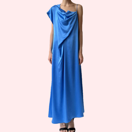 dress Damila fresh blue