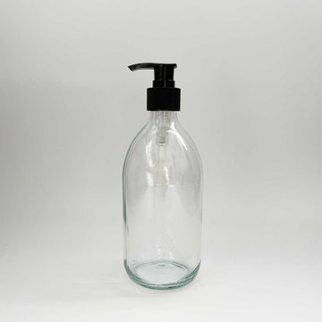 Glass Lotion Pump Bottle - 500ml