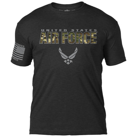 U.S. Air Force Camo Text 7.62 Design Battlespace Men&#39;s T-Shirt