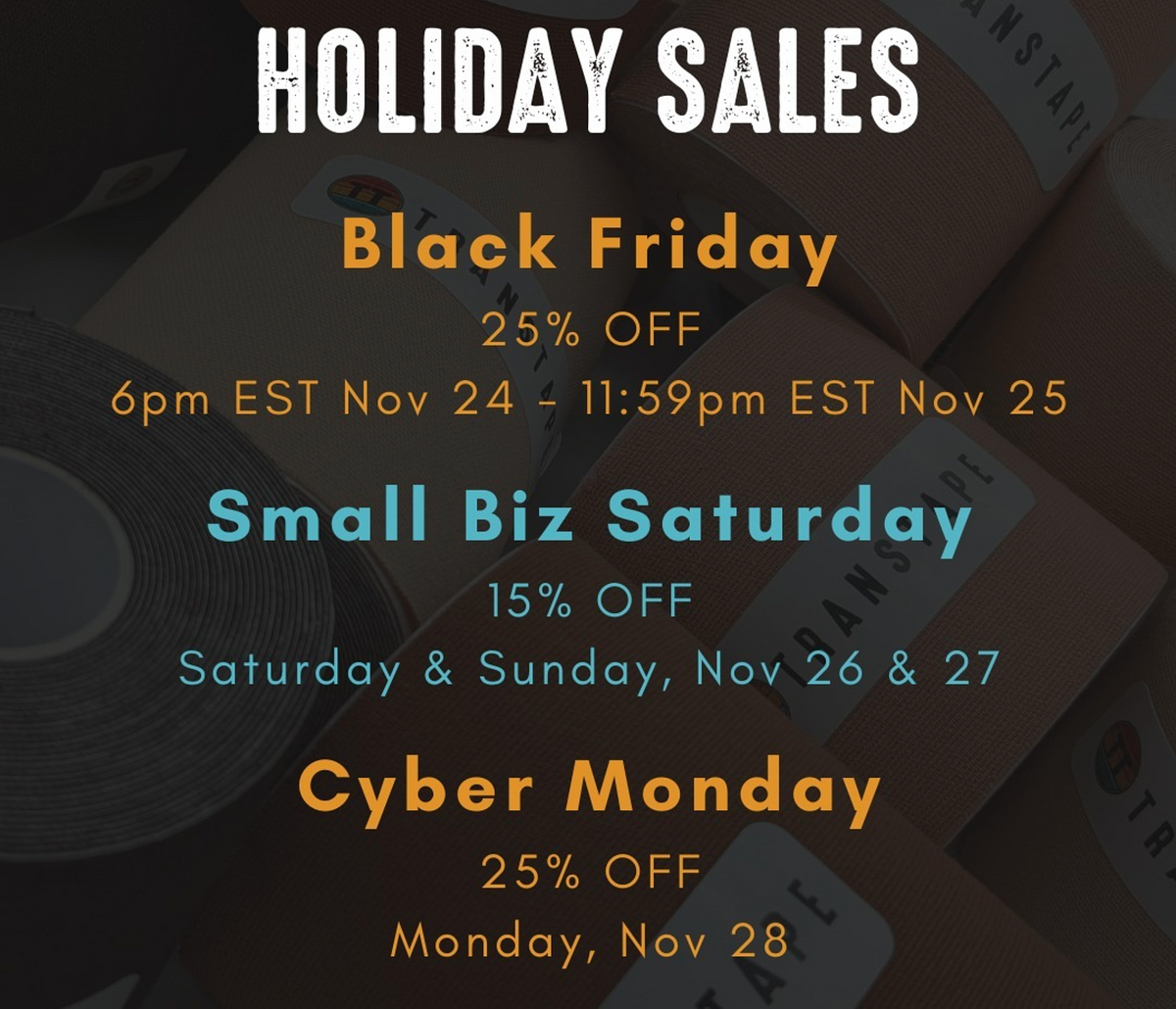 BLACK FRIDAY Sales Announced NEW BLOG Transtape