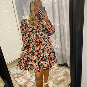 Flirty Floral Dress