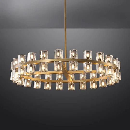 Crystal Cup Round Chandelier Light, Modern Design lamps 36&#39;&#39; 48&#39;&#39; 60&#39;&#39;