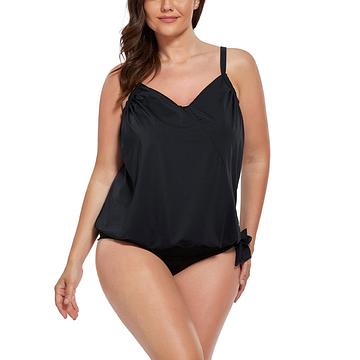 FULLFITALL Plus Size Bathing Suits for Women Two Piece Tankini