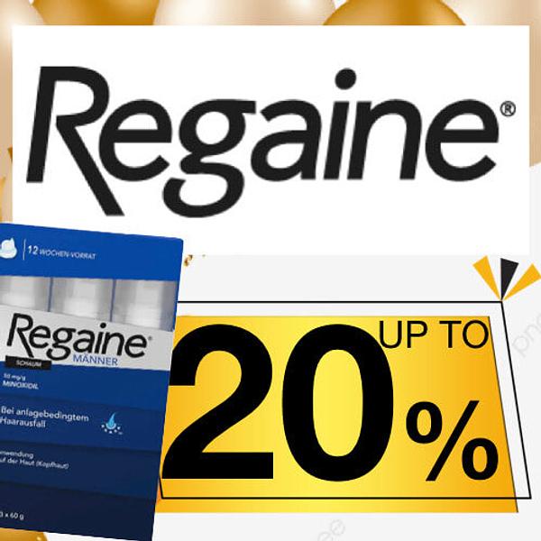 Regaine / Rogaine foam against hair loss