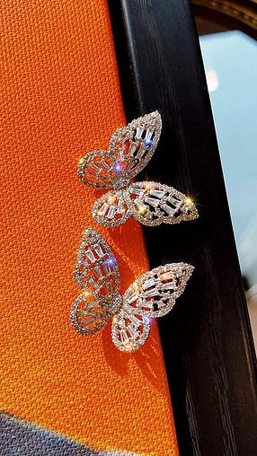 Butterfly Earrings - Gold