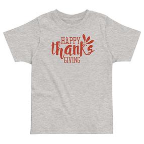 Happy Thanksgiving Toddler t-shirt