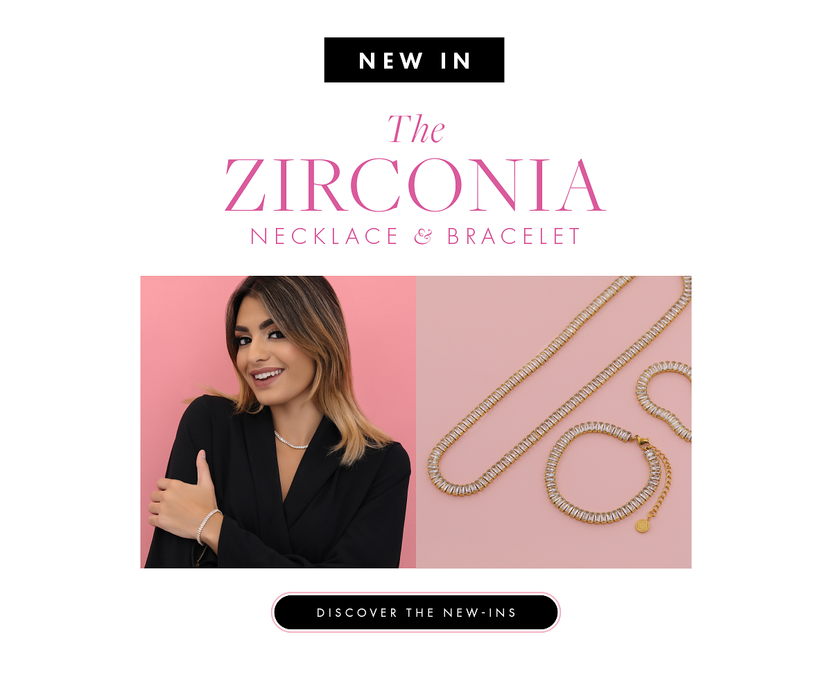  NEW The ZIRCONTA BRACELET NECKLACE DISCOVER THE NEW-INS 