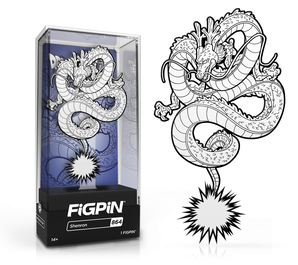 MHS EXCLUSIVE BLACK & WHITE SHENRON - The Mighty Hobby Shop