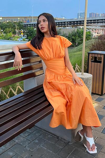 Kenny Dress In Orange