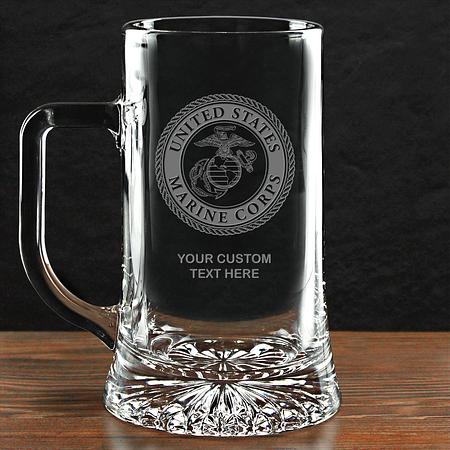 USMC &#39;Build Your Glass&#39; Personalized 17.5 oz. Maxim Mug