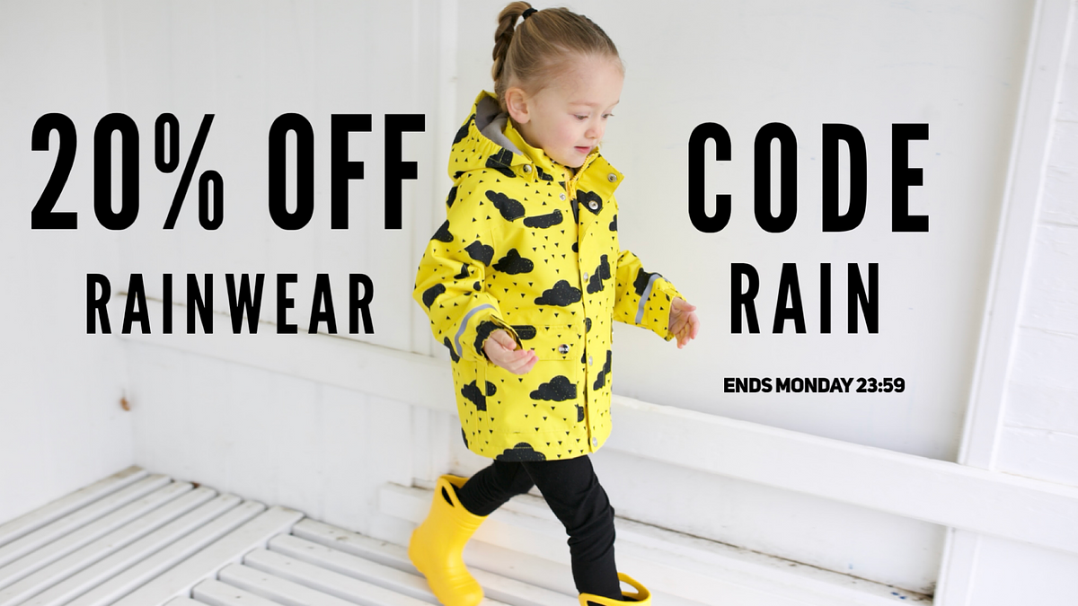 Last Chance: Grab Your 20% Off on All Rainwear at Fred & Noah! - Fred And  Noah