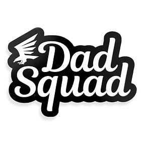 Dad Squad Car Magnet