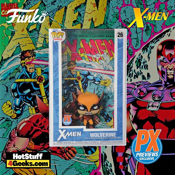 POP! X-Men #1 (1991) Wolverine Pop! Comic Cover Vinyl Figure w/ Case #26 - Limited 20,000 (Previews Exclusive)PREORDER June &#39;23  