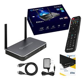 SuperBox Elite +, Android Tv Box, Voice Control Remote, Fully Load 6K with 4Gb RAM &amp; 32 GB Media Player Free 3 day Shipping