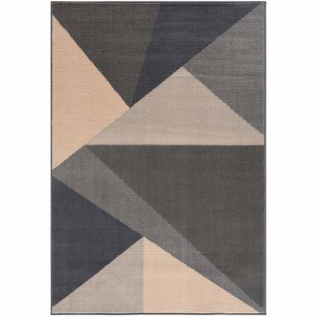 Gustavo Collection Modern Rugs in Grey | 3224g