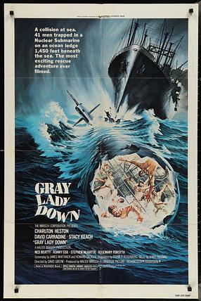 Gray Lady Down (1978) Original US One Sheet Movie Poster