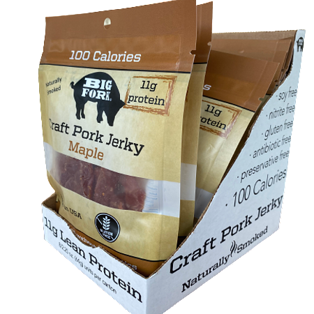 Craft Pork Jerky - 1 Case (8 X 2.25 oz. packs)
