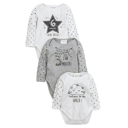 Milestone Body Suits (3 pack)