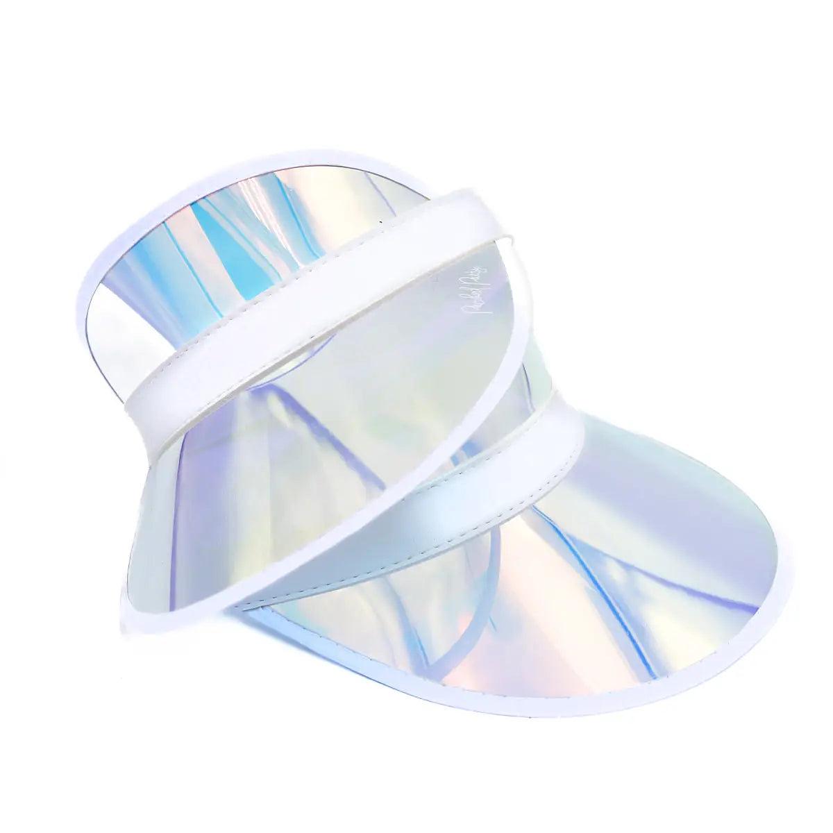 Packed Party Throw Shade Holographic Visor Set (Set of 2)