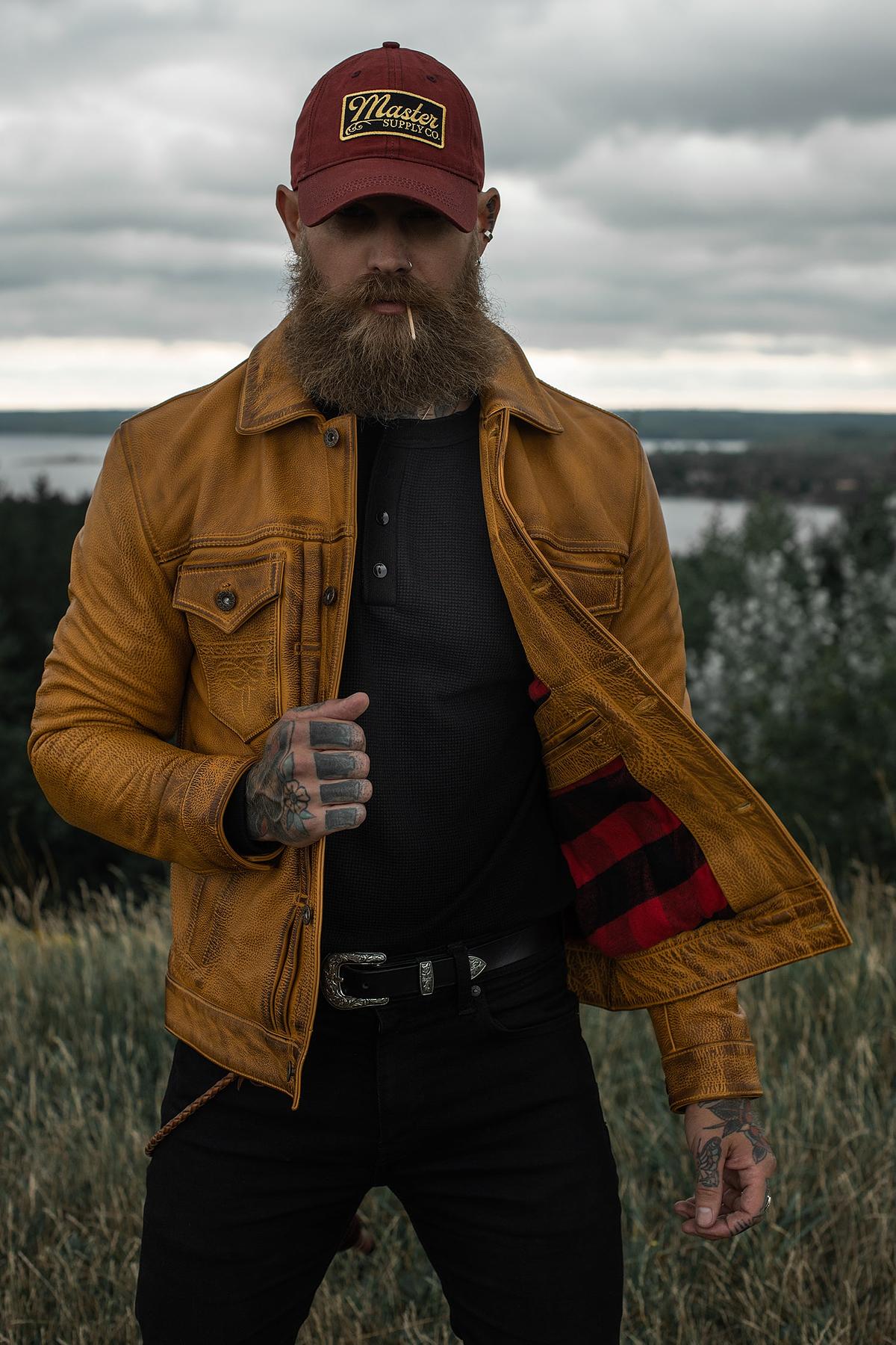 Goldrush | Leather Jacket | Master Supply Co | Canada | Toronto | Best Leather Jackets | Outlaw | cowboy  D e D 