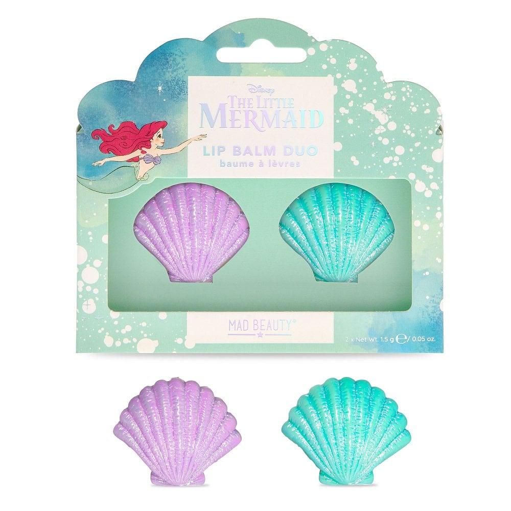 Disney Little Mermaid Shell Lip Balm Duo