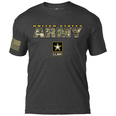 Army Camo Text 7.62 Design Battlespace Men&#39;s T-Shirt OG