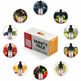 Low Carb - Fruits - Variety 10 Pack - Flavored Liquid Concentrate KETO\ 143x143