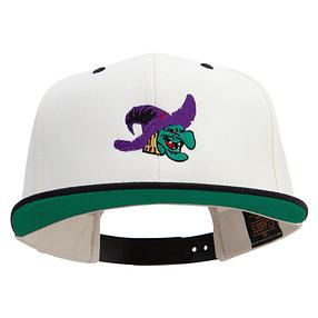 Witch Embroidered Wool Blend Prostyle Snapback