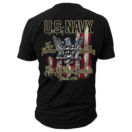 Men&#39;s U.S. Navy T-Shirt - US Navy For All That Served