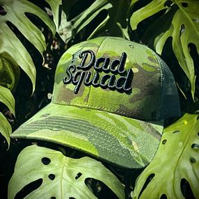 Dad Squad Mid Rise Trucker Cap - MultiCam Tropic