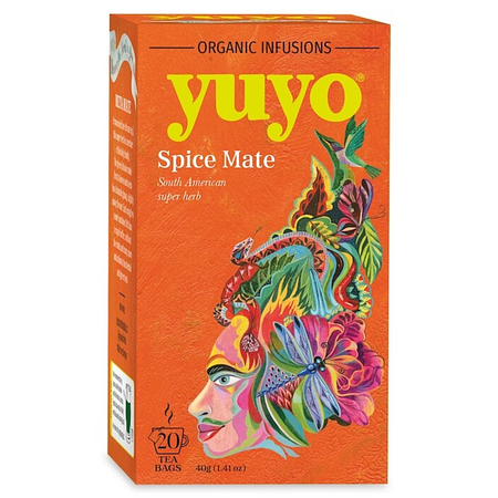 Yuyo Organic Mate with Ginger &amp; Cardamom