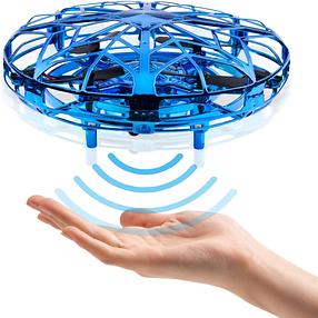 Hand Operated Mini Drone, Quad Induction Levitation UFO