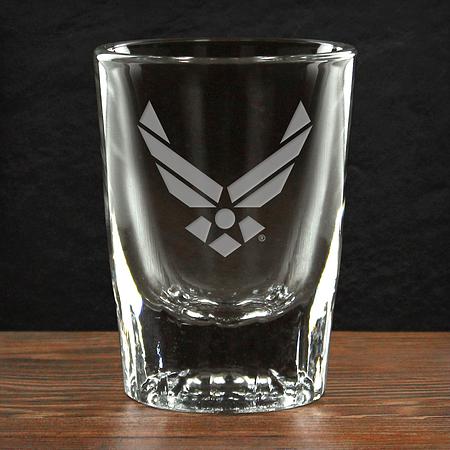 US Air Force &#39;Build Your Glass&#39; 1.5 oz. Shot Glass