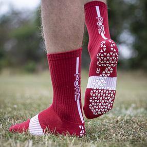 Pure Grip Socks Pro Red