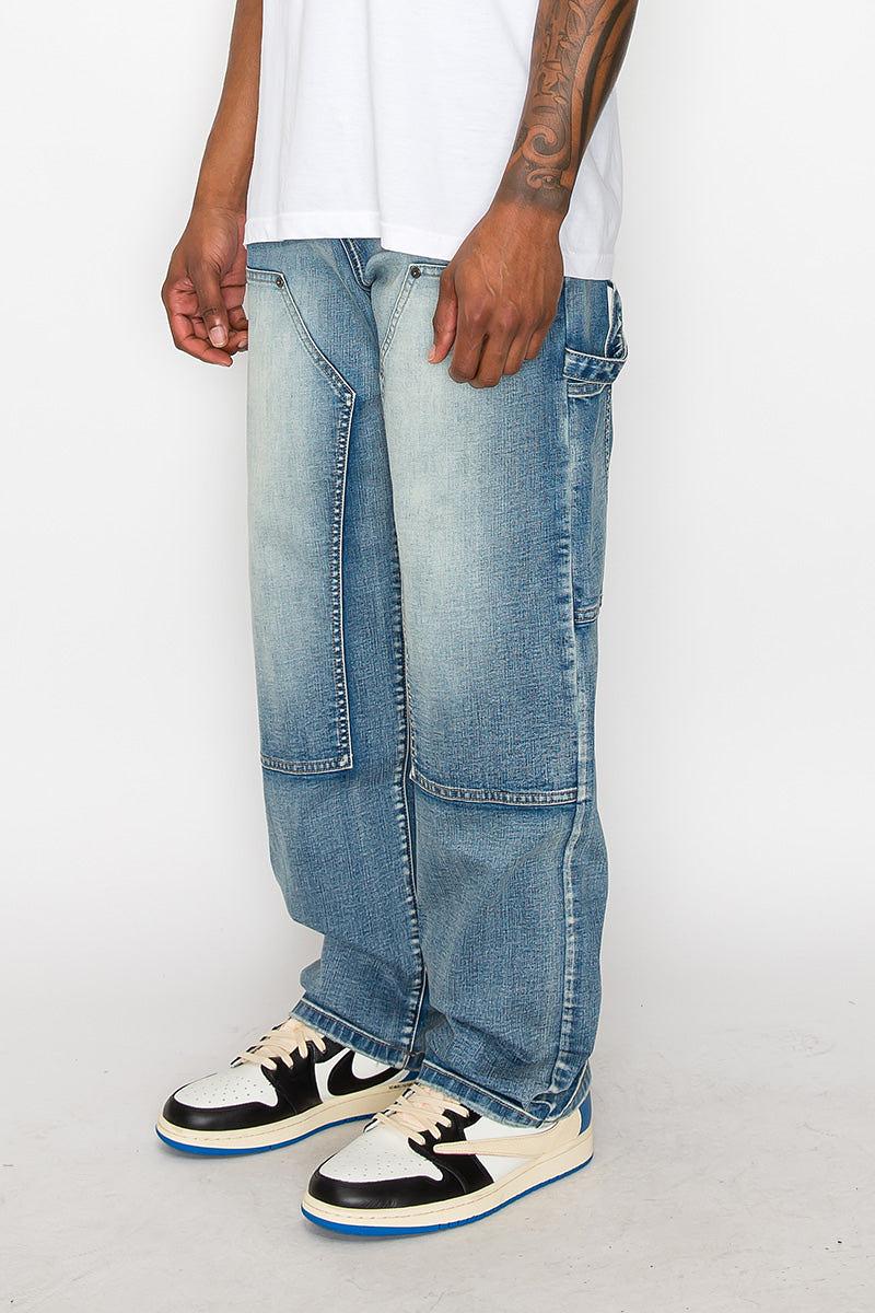 Essential Baggy Raw Denim Jeans – VICTORIOUSUSA