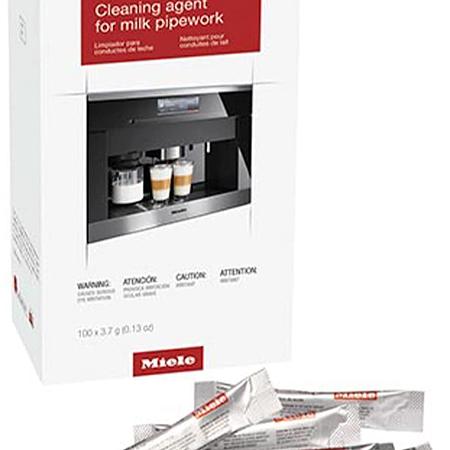 MIELE - Milk pipework cleaner, 100 sachets For hygienically clean milk lines in coffee machines
