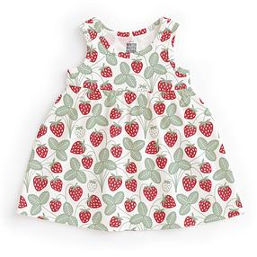 Winter Water Factory Strawberries Baby - Toddler Summer Dress