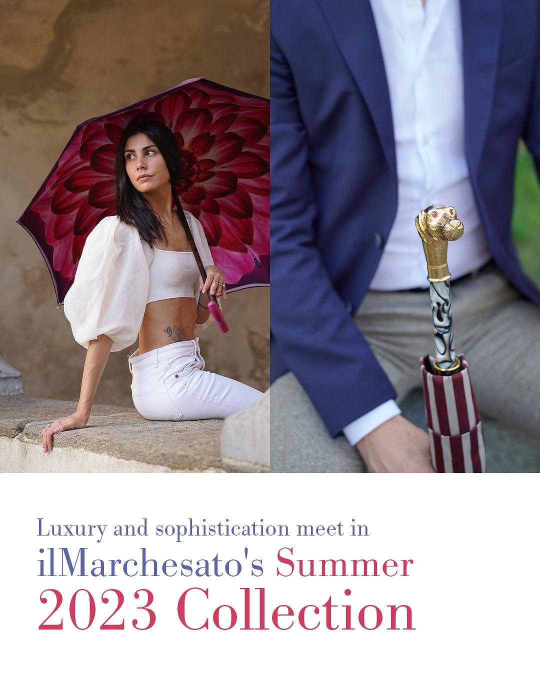 Elegant Burgundy Dot's Umbrella – ilMarchesato - Luxury Umbrellas, Canes  and Shoehorns