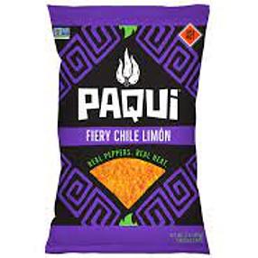 Paqui Fiery Chile Limon Spicy Tortilla Chips 2oz bag