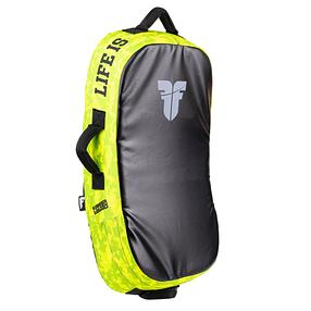 Fighter Kicking Shield - MULTI GRIP - Life is a Fight - Neon Camo, FKSH-37
