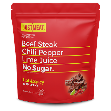 Hot &amp; Spicy Beef Jerky / 1 by JUSTMEAT