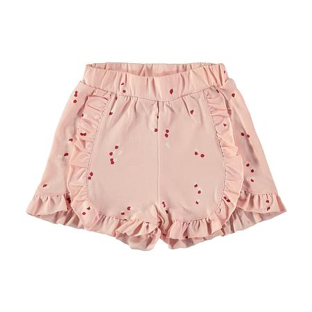 Babyclic Pink Petals Kids Organic Cotton Shorts