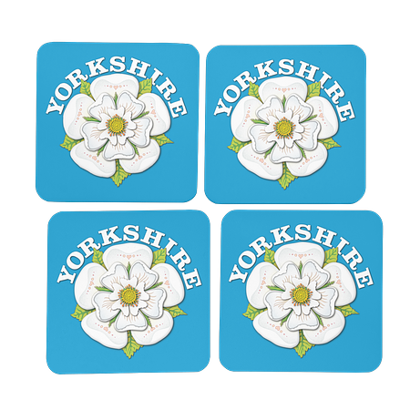 Yorkshire Rose Coaster Set