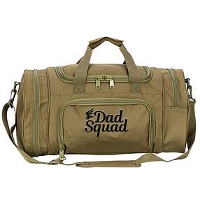 Dad Squad Heavy-Duty Tactical Duffel Bag - OD Green